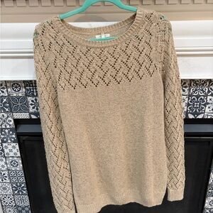 Maurices Tan Knit Sweater